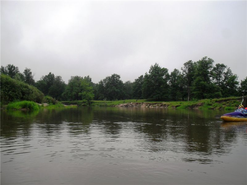 река Жиздра перед Чернышено